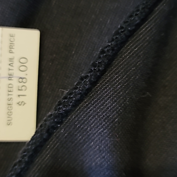 Ellen Tracy Black Velor Slacks - Picture 4 of 5